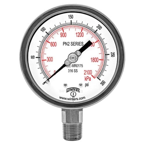 MANÓMETRO SERIE PN2 NACE CON GLICERINA-MR0175-2002