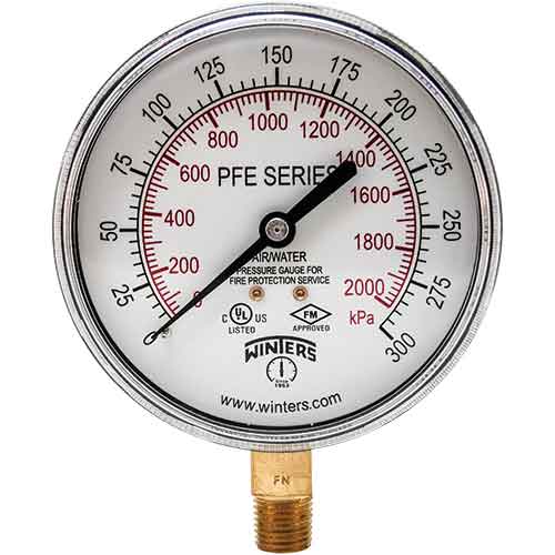 PFE MANÓMETRO SPRINKLER